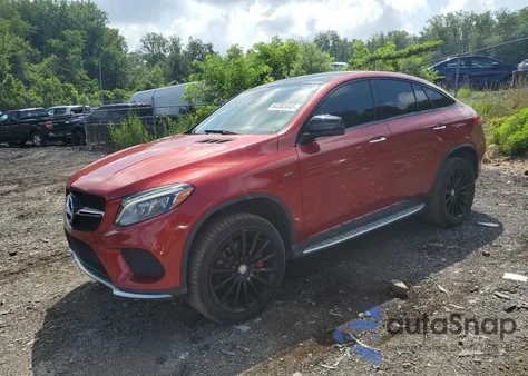 2016 Mercedes-Benz Gle Coupe 450 4Matic z USA, uszkodzony, nr VIN 4JGED6EB9GA021033